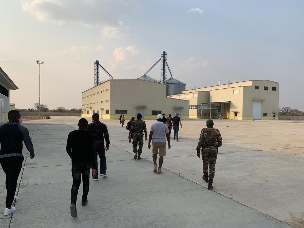 Touring state farms with the military leaders who manage Angola's agricultural assets.