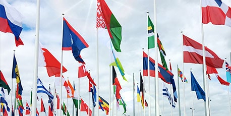 united nations flags